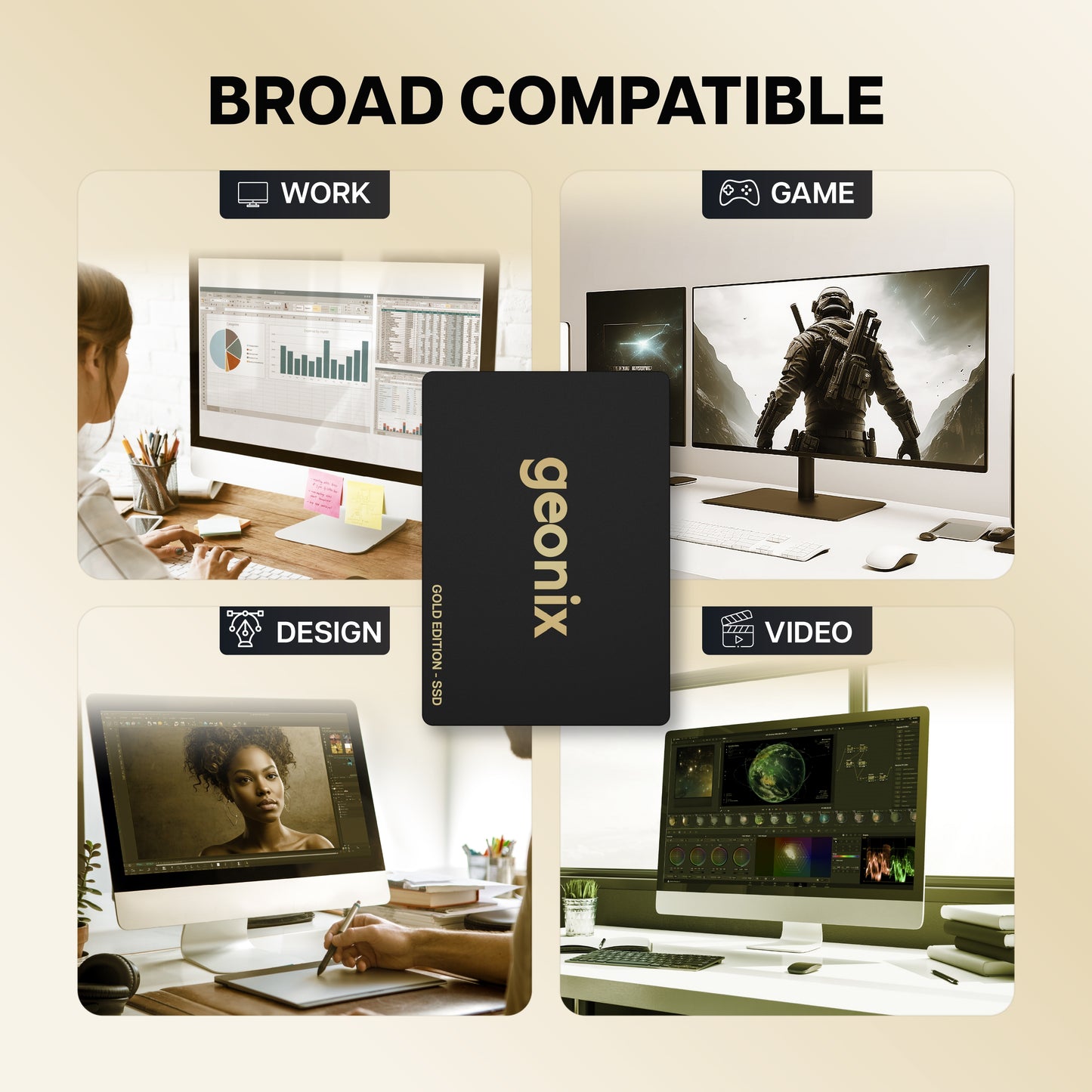 Supersonic SATA 2.5" 128GB Internal SSD