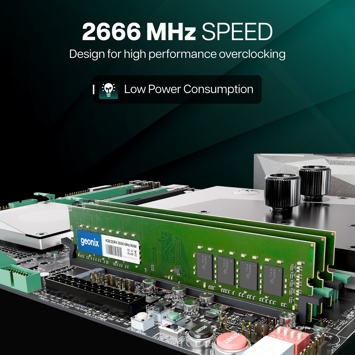 Geonix 4GB DDR4 2666MHz Desktop RAM