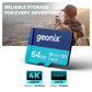 Geonix 64GB micro SD Memory Card