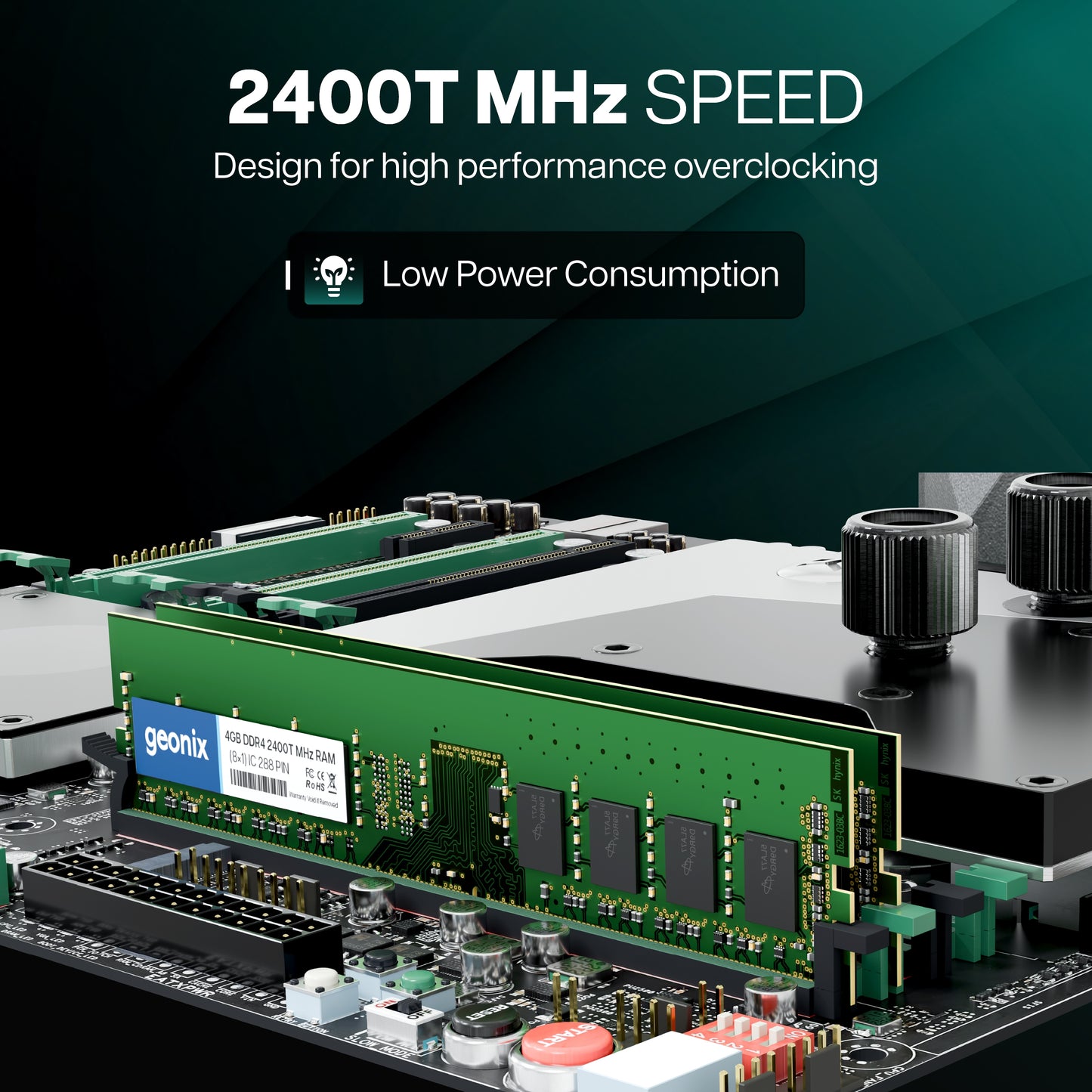 Geonix 4GB DDR4 2400TMHz Desktop RAM