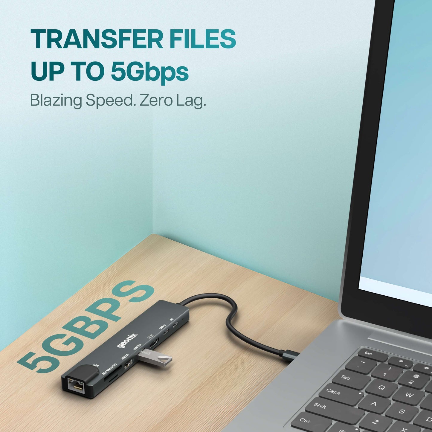 Befit CH8 8 in 1 USB C Multiport Adapter Hub